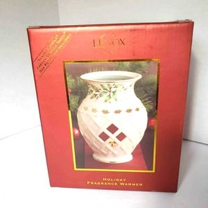 Lenox Holiday Fragrance Warmer Yankee Candle French Vanilla Tarts Wax Potpourri